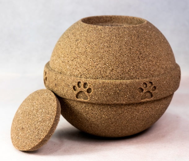 Handcrafted Biodegradable Urns for scattering ashes - Sardana